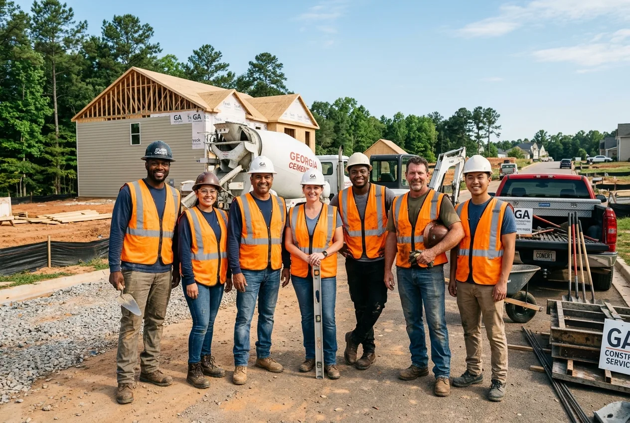 Suwanee Concrete Pros professional team serving Gwinnett County, GA