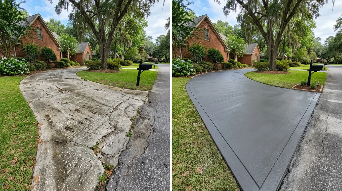 How to Maintain Your Concrete Driveway in Georgia's Climate